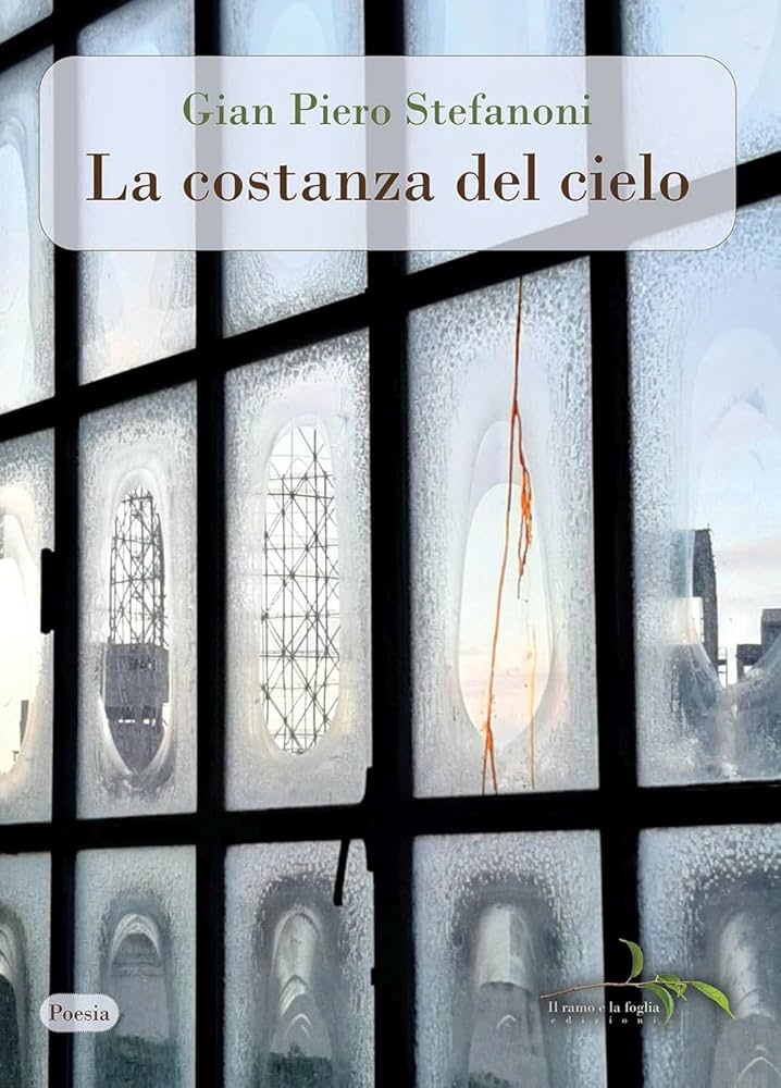 Copertina "La costanza del cielo" (Il ramo e la foglia Edizioni, 2024)